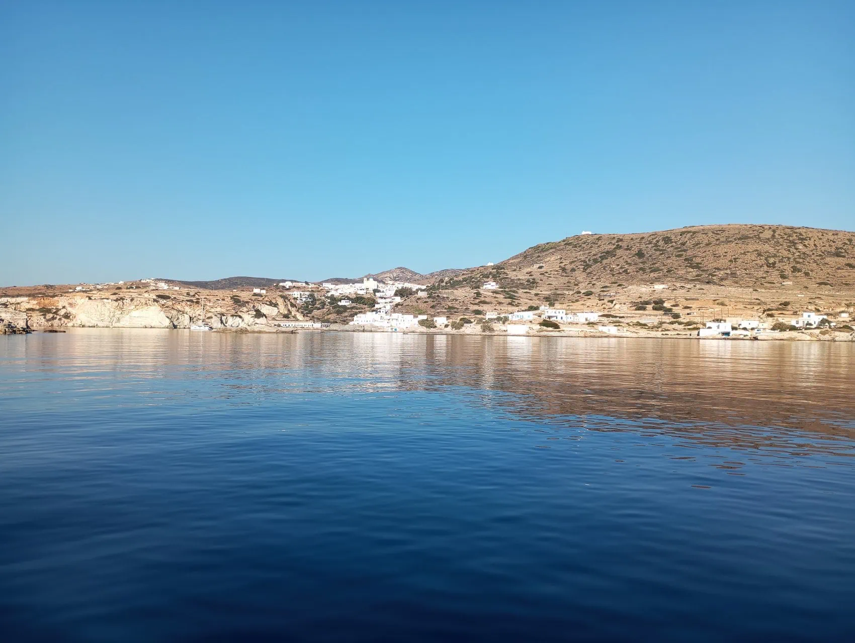 The beauty of the Aegean Sea and the Cylcades islands
